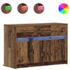 vidaXL TV Cabinet 91 x 34 x 61 cm Old Wood Engineered Wood