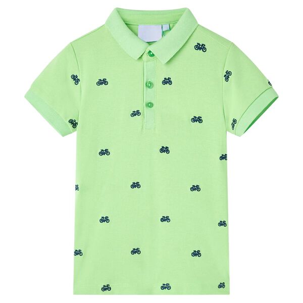 Kids' Polo Shirt&nbsp; Neon Green 128
