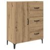 vidaXL Highboard Artisan Oak 69.5 x 34 x 180 cm Engineered Wood