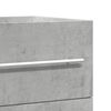 vidaXL Sink Cabinet Concrete Grey 80x38.5x48 cm Engineered Wood