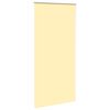 vidaXL Roller Blind Blackout Yellow 90x230 cm Fabric Width 85.7 cm Polyester