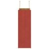 vidaXL Paper Bags 250 pcs with Handles Red 26x12x35 cm