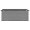 vidaXL Garden Raised Bed WPC 150x100x54 cm Grey