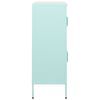 vidaXL Storage Cabinet Mint 80x35x101.5 cm Steel