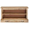 vidaXL Shoe Storage Bench 85x40x45 cm Solid Mango Wood
