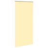 vidaXL Roller Blind Blackout Yellow 115x210 cm Fabric Width 110.7 cm Polyester