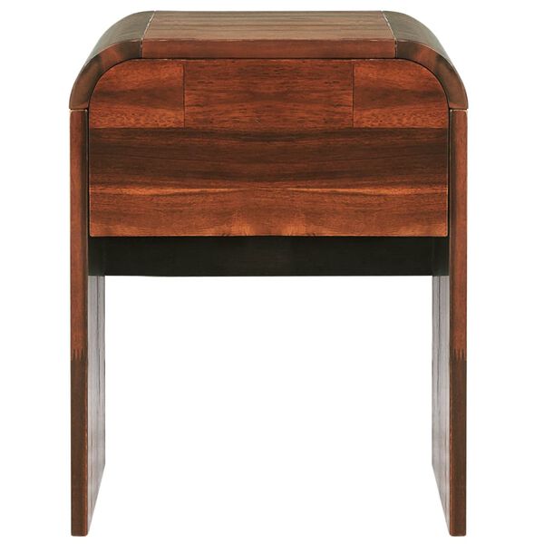 vidaXL Nightstand 41.5x42x52 cm Solid Acacia Wood