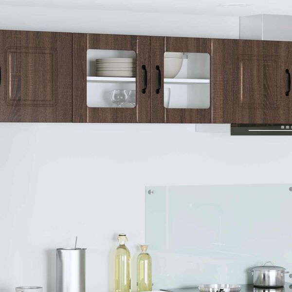 vidaXL Kitchen Cabinet Brown Oak 80 x 31 x 40 cm Engineered Wood