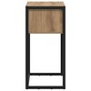 vidaXL End Table Artisian Oak 100 x 36 x 75 cm Engineered Wood