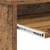 vidaXL Desk with Drawer Old Wood 120.5 x 44 x 88.5 cm Engineered Wood