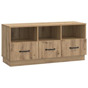 vidaXL TV Cabinet 102 x 34.5 x 47 cm Artisan Oak Engineered Wood