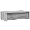 vidaXL Monitor Stand with Drawers Grey Sonoma 50x27x15 cm Engineered Wood