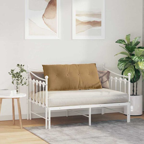 vidaXL Back Pillow Brown 100 x 50 cm Corduroy Fabric