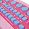 Kids' Playroom Toy Keyboard with Stool/Microphone 37-key Pink