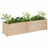 vidaXL Garden Planter 200x50x50 cm Solid Pinewood