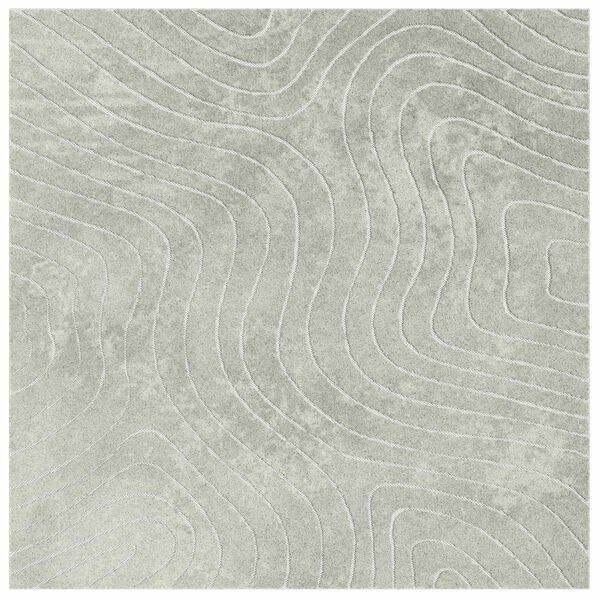 vidaXL Area Rugs Square PALMERAS Green 240 x 240 cm Polyester