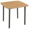 vidaXL Dining Table | Wooden Brown | Solid Acacia Wood | Medium | Durable