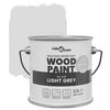 vidaXL Wood Paint Grey 16.5 x 16.5 x 15.9 cm Wall Print