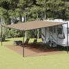 vidaXL Tent Carpet Taupe 400x800 cm HDPE