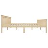 vidaXL Bed Frame without Mattress with 2 Drawers Solid Wood 180x200 cm Super King