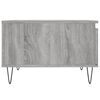 vidaXL Coffee Table Grey Sonoma 55x55x36.5 cm Engineered Wood