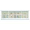 vidaXL TV Cabinet with Drawers White 120x30x40 cm MDF