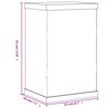 vidaXL Display Box Transparent 22x18x35 cm Acrylic