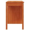 vidaXL Desk with Drawer Wax Brown 100 x 50 x 74 cm Solid Pine Wood