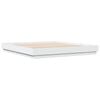 vidaXL Bed Frame without Mattress White 180x200 cm Super King