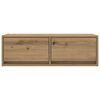 vidaXL TV Cabinet Artisan Oak 80x31x25.5 cm Engineered Wood