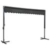 vidaXL Free Standing Awning 400x300 cm Anthracite