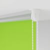 vidaXL Roller Blind Blackout Leaves Green 40x150 cm Fabric Width 35.7 cm Polyester