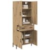 vidaXL Highboard Artisan Oak 69.5 x 34 x 180 cm Engineered Wood