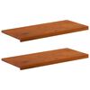 vidaXL Window Sills 2 pcs Brown 90 x 40 x 2 cm Solid Oak Wood