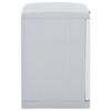 vidaXL Waste Separation Bin White 20 L 40x30x40 cm