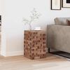 vidaXL Stool Natural 29 x 29 x 48 cm Solid Reclaim wood