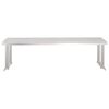 vidaXL Kitchen Work Table with Overshelf 120x60x115 cm Stainless Steel