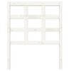 vidaXL Bed Headboard White 80.5x4x100 cm Solid Wood Pine
