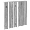 vidaXL Wall-Mounted Coat Rack with Shelf Grey sonoma 84 x 10 x 80 cm