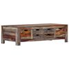 vidaXL Coffee Table Grey 100x50x30 cm Solid Acacia Wood