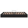 vidaXL Storage Bed with Mattress Black 140 x 190 cm Faux leather