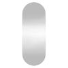 vidaXL Wall Mirror 15x40 cm Glass Oval