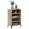 vidaXL Sideboard Sonoma Oak 57x35x90 cm Engineered Wood
