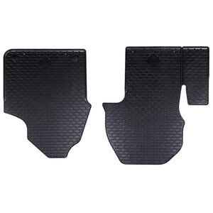 vidaXL Car Mat 2 pcs Black suitable for Mercedes SPRINTER Rubber