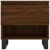 vidaXL Coffee Table Brown Oak 50x46x50 cm Engineered Wood