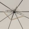 vidaXL Gazebo 3x3x2.7 m Cream 160 g/m²
