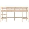 vidaXL Kids' Loft Bed without Mattress with Ladder 90x190 cm Single