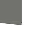vidaXL Roller Blind Blackout Grey 135x175 cm Fabric Width 131.6 cm Polyester