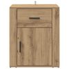 vidaXL Bedside Cabinet Artisan Oak 35 x 50 x 60 cm Engineered Wood