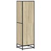 vidaXL Book Cabinet Sonoma Oak 40x35x139 cm Engineered Wood